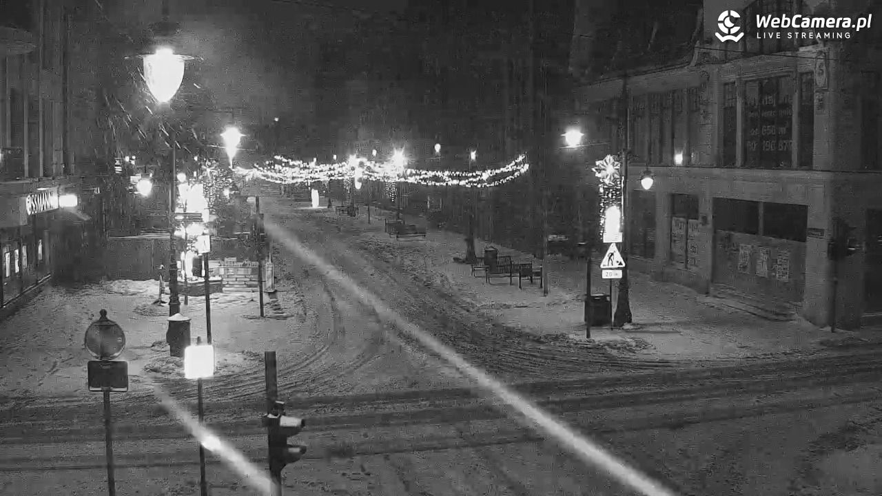 ŁÓDŹ - widok na Ulicę Piotrkowską - 11 styczeń 2026, 23:16