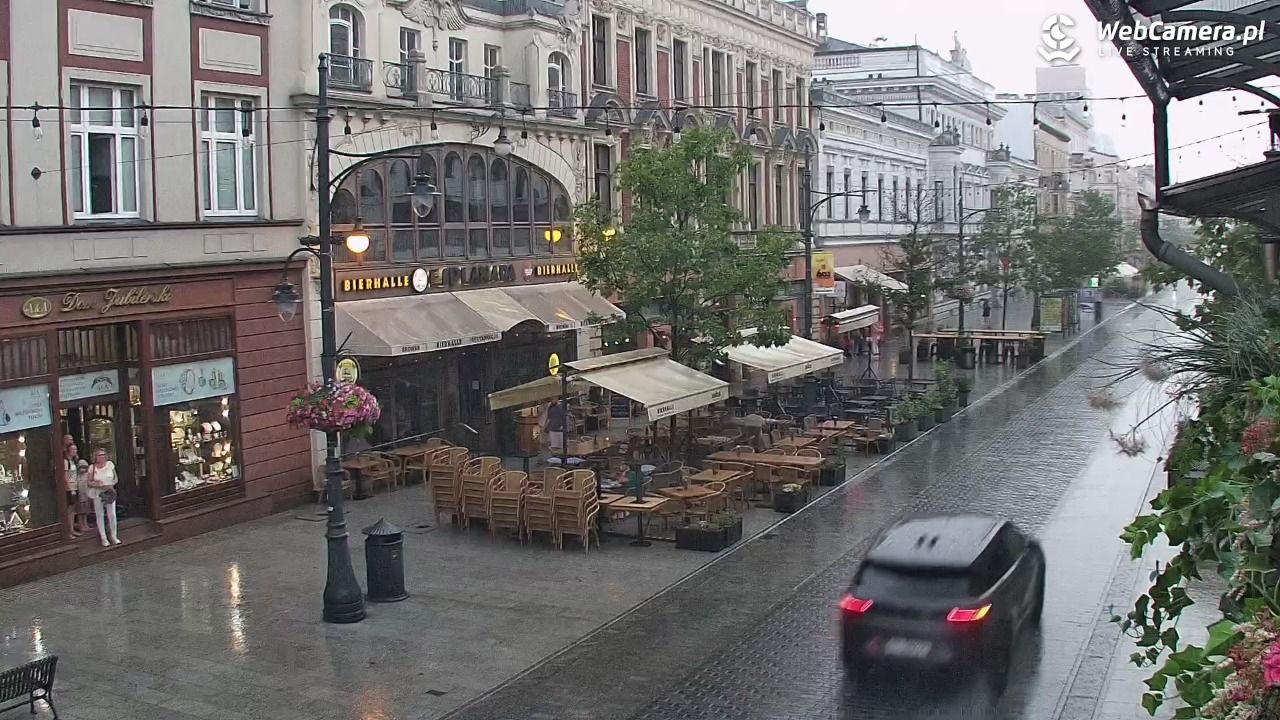 ŁÓDŹ - widok na Ulicę Piotrkowską - 15 lipiec 2026, 16:57