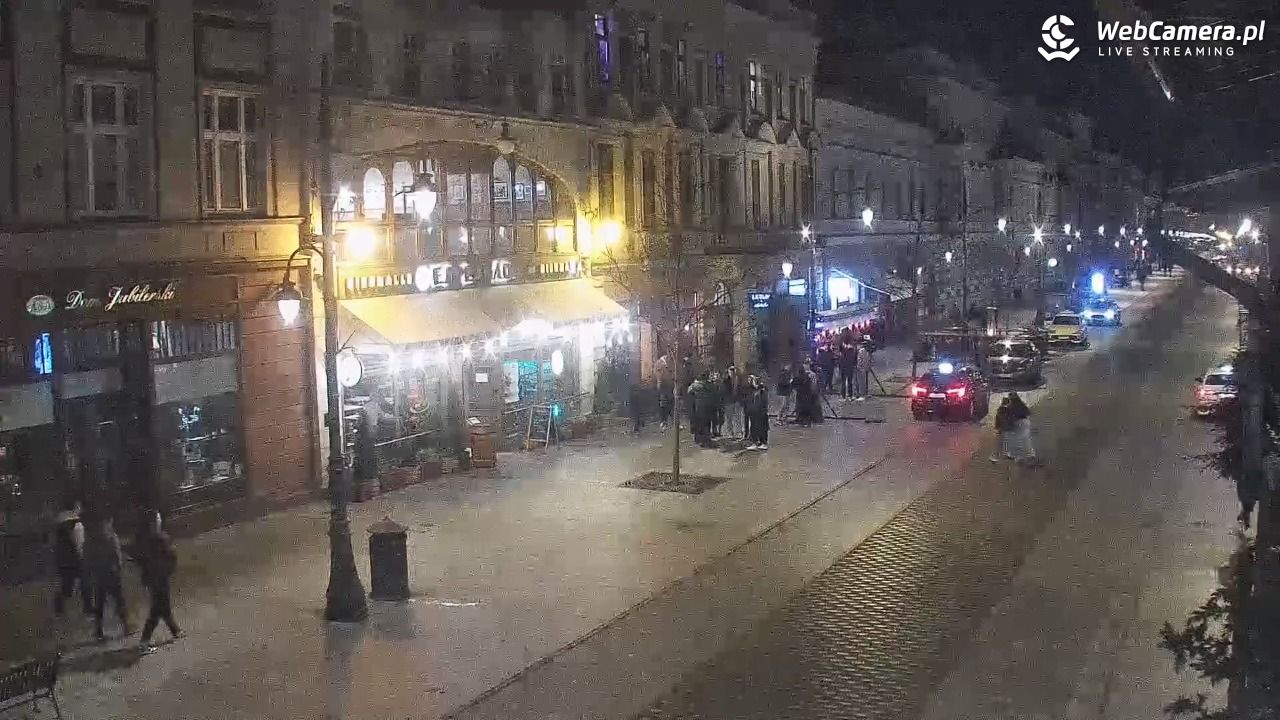 ŁÓDŹ - widok na Ulicę Piotrkowską - 01 marzec 2026, 00:11
