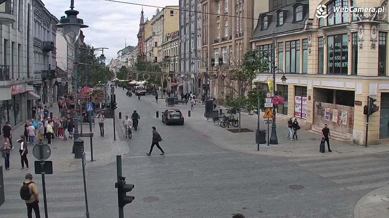 ŁÓDŹ - widok na Ulicę Piotrkowską - 10 lipiec 2026, 15:31