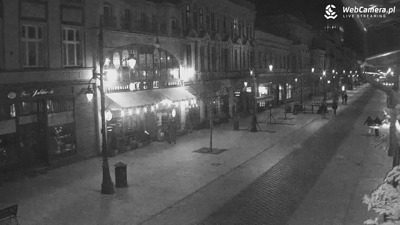 ŁÓDŹ - widok na Ulicę Piotrkowską - 26 luty 2026, 21:32