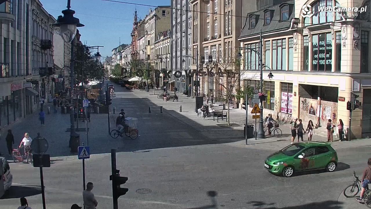ŁÓDŹ - widok na Ulicę Piotrkowską - 29 maj 2026, 16:08