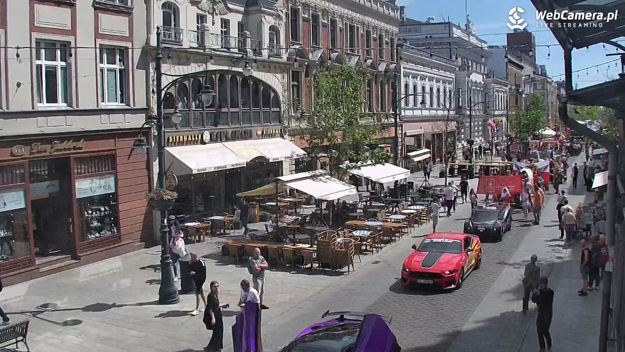 ŁÓDŹ - widok na Ulicę Piotrkowską - 29 maj 2026, 14:03