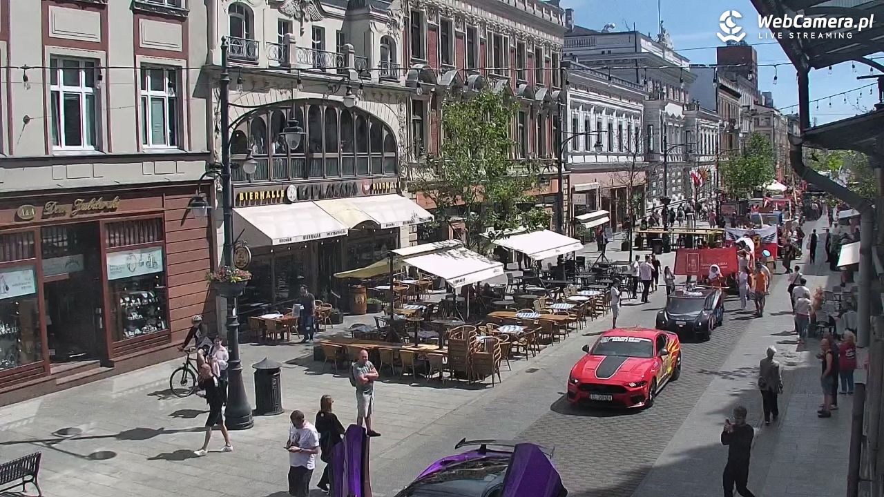 ŁÓDŹ - widok na Ulicę Piotrkowską - 29 maj 2026, 14:03
