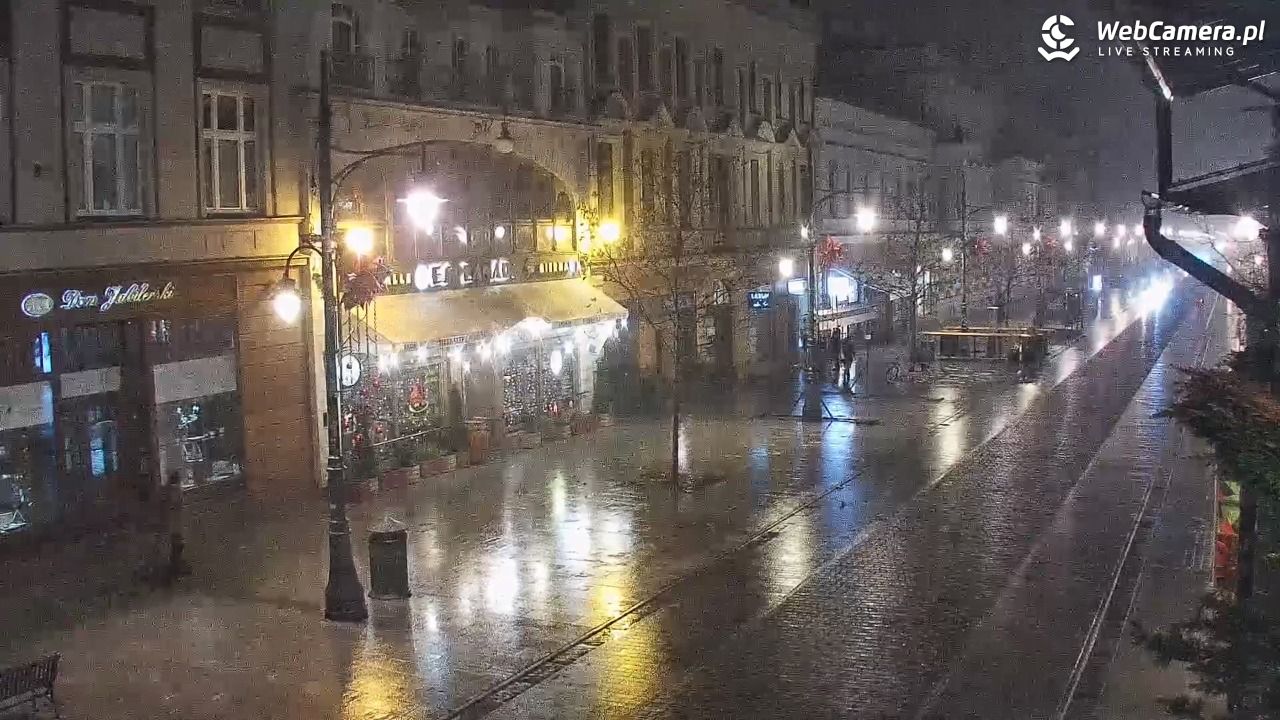 ŁÓDŹ - widok na Ulicę Piotrkowską - 25 listopad 2025, 19:26