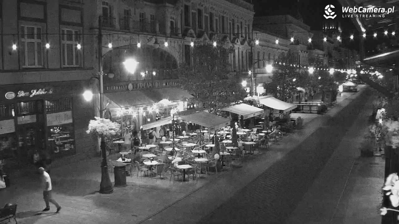 ŁÓDŹ - widok na Ulicę Piotrkowską - 31 sierpień 2025, 21:26