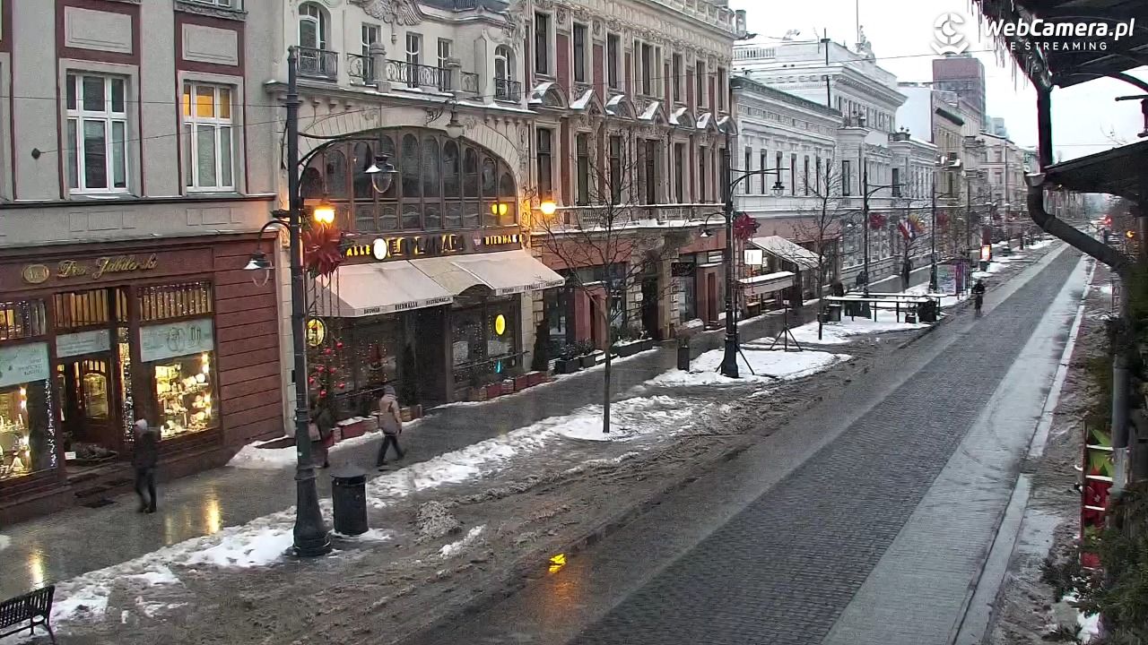 ŁÓDŹ - widok na Ulicę Piotrkowską - 13 styczeń 2026, 15:51