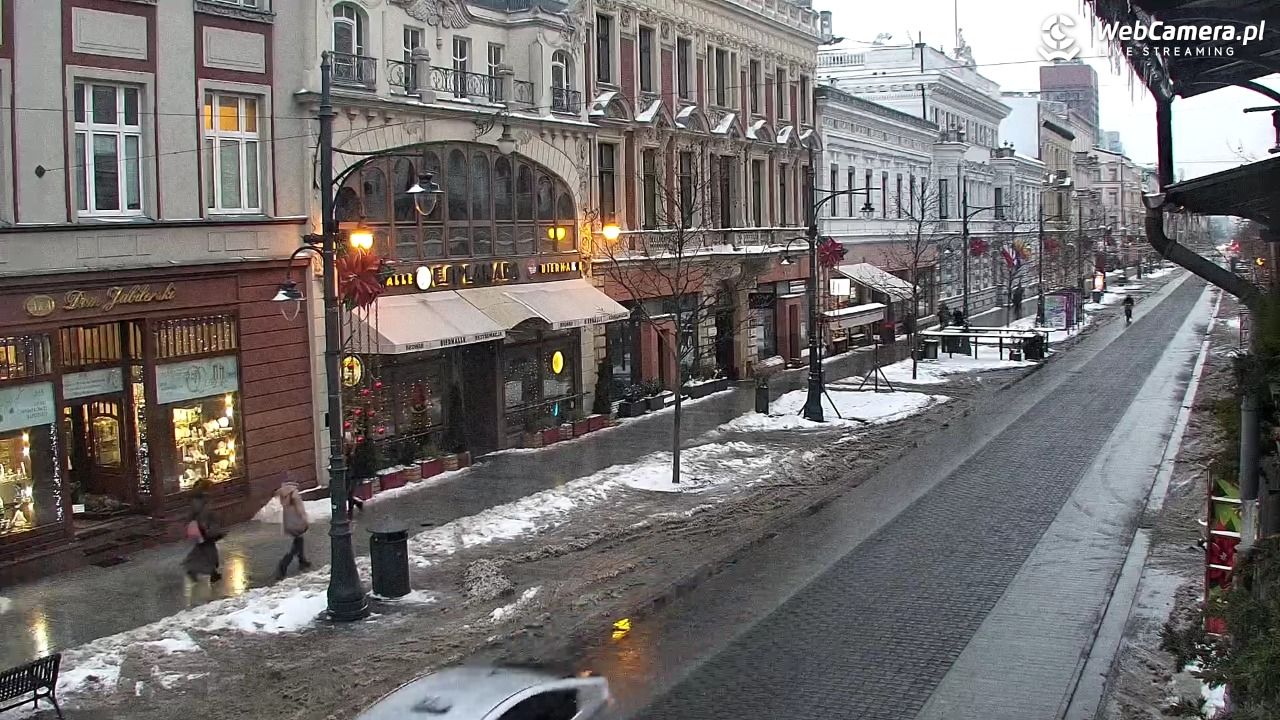 ŁÓDŹ - widok na Ulicę Piotrkowską - 13 styczeń 2026, 15:51