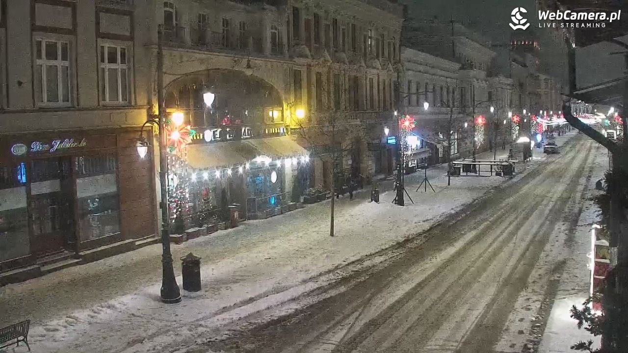 ŁÓDŹ - widok na Ulicę Piotrkowską - 11 styczeń 2026, 18:44