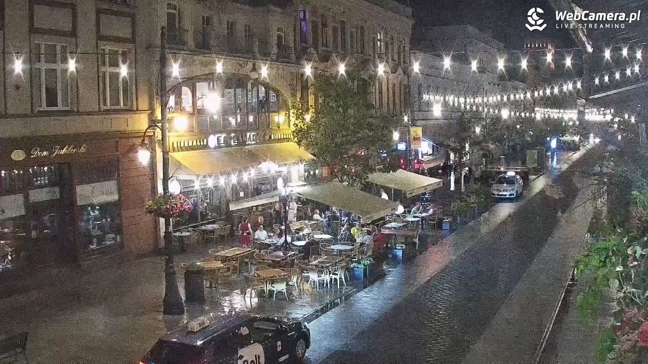 ŁÓDŹ - widok na Ulicę Piotrkowską - 11 lipiec 2026, 22:47