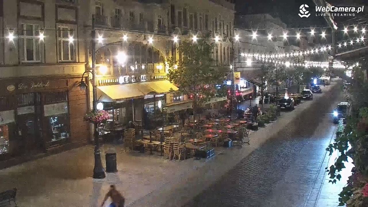 ŁÓDŹ - widok na Ulicę Piotrkowską - 11 lipiec 2026, 01:57