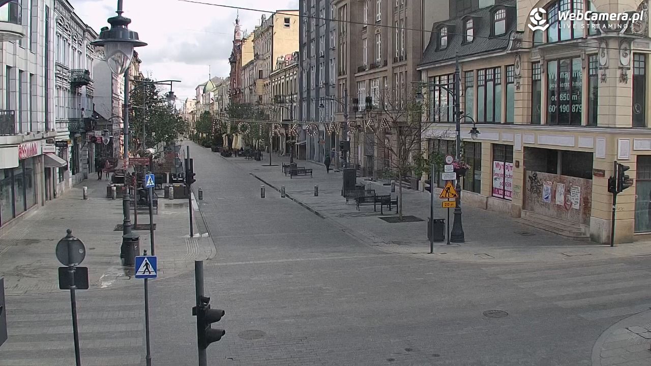 ŁÓDŹ - widok na Ulicę Piotrkowską - 31 maj 2026, 08:38