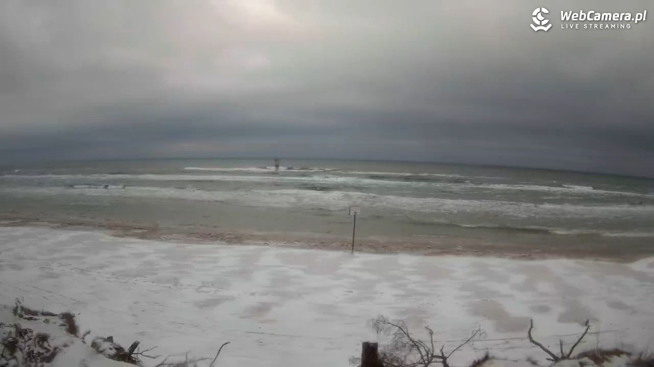LUBIATOWO - widok na morze - 08 luty 2026, 10:28