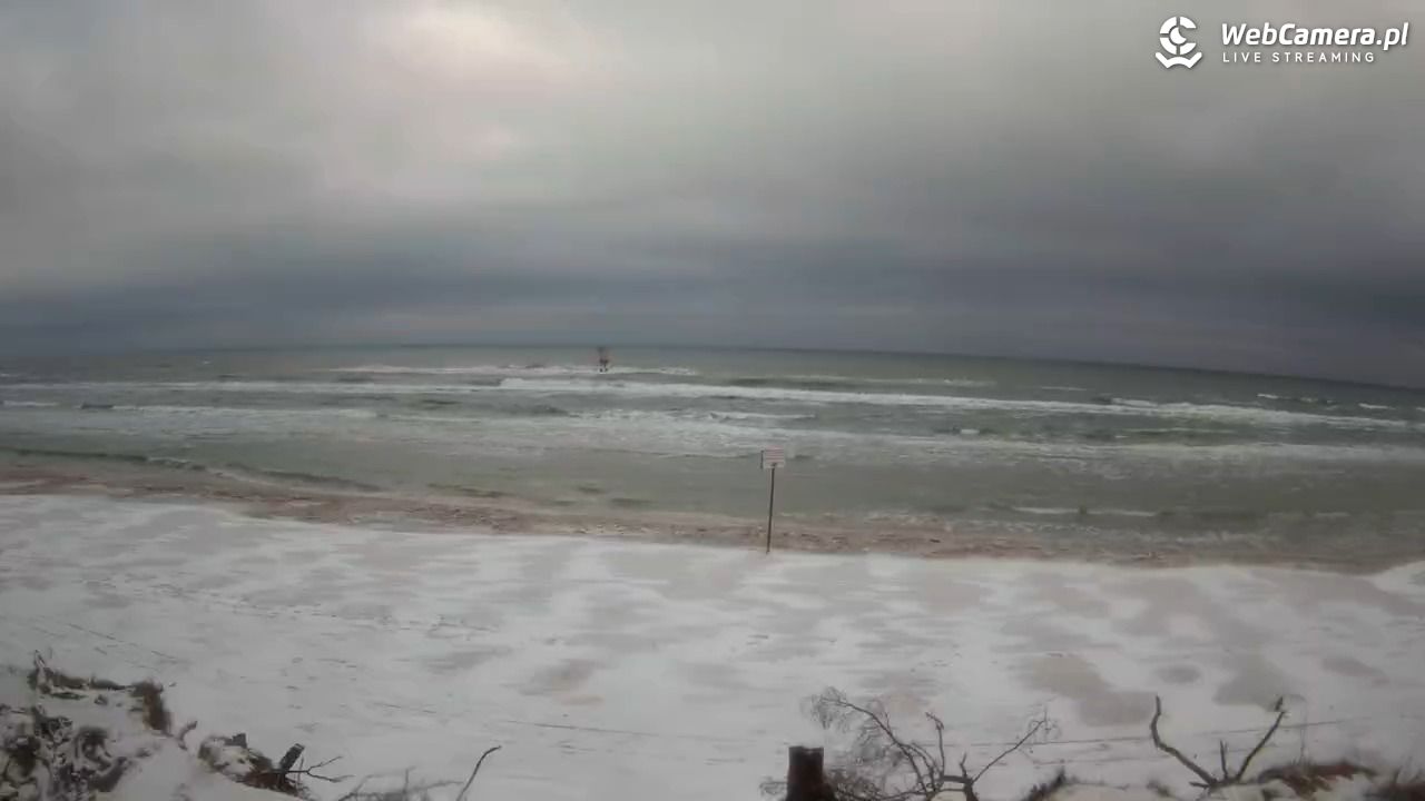 LUBIATOWO - widok na morze - 08 luty 2026, 10:28