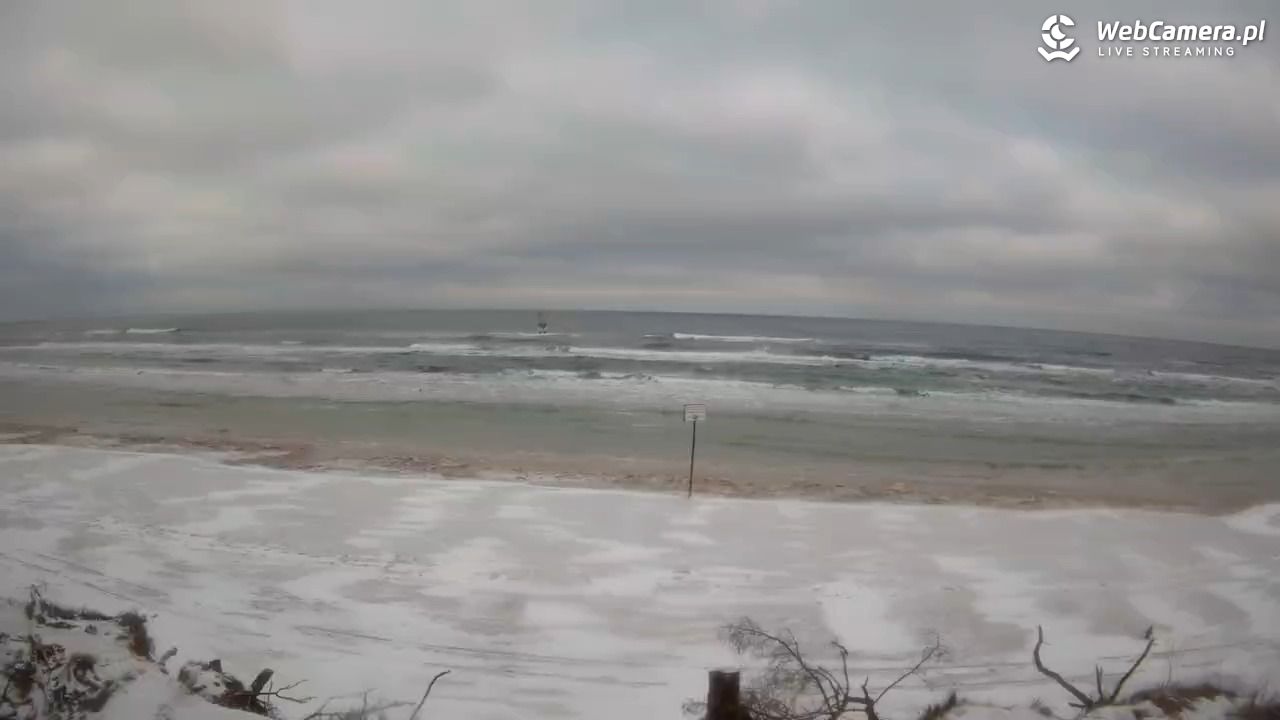 LUBIATOWO - widok na morze - 08 luty 2026, 13:50