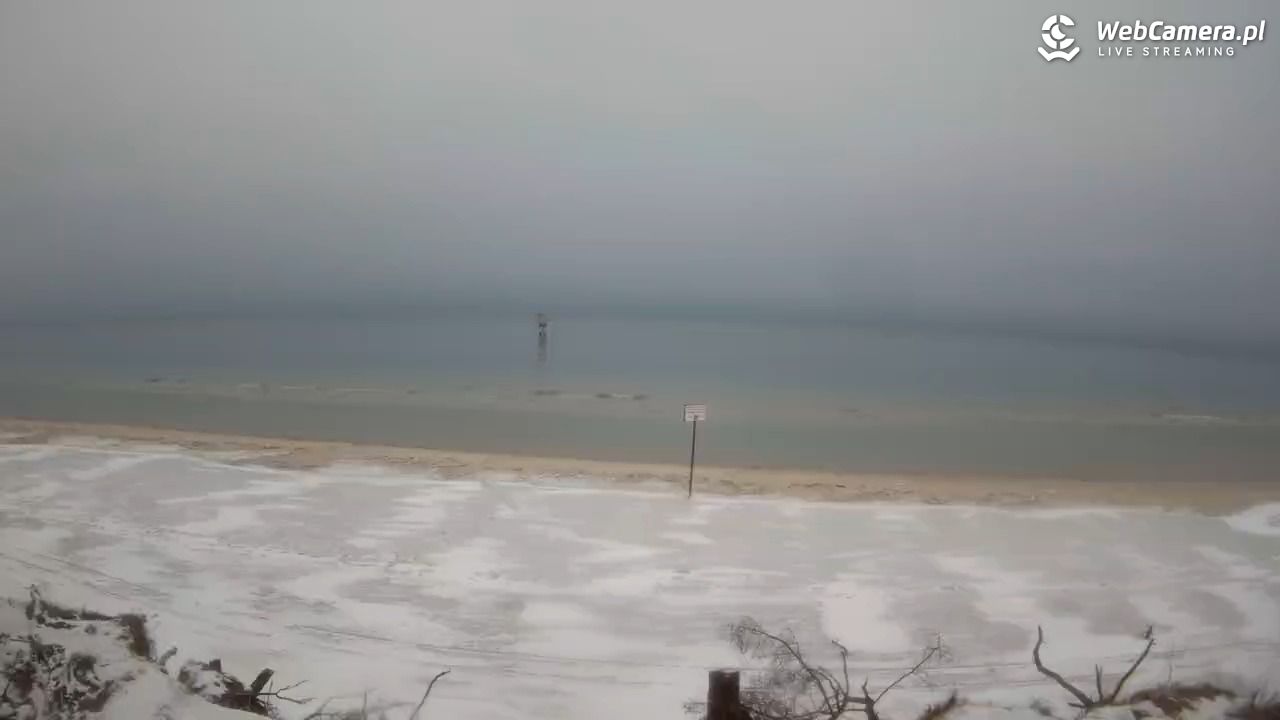 LUBIATOWO - widok na morze - 10 luty 2026, 08:22