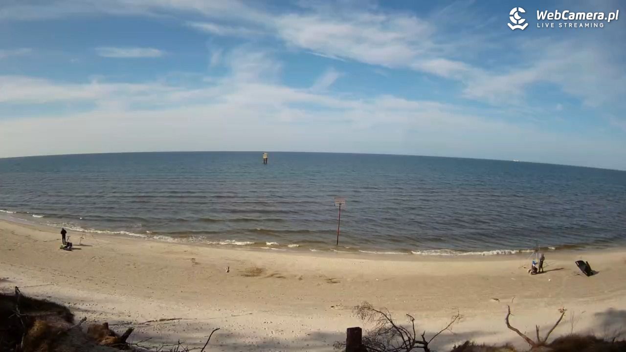LUBIATOWO - widok na morze - 28 marzec 2026, 14:59
