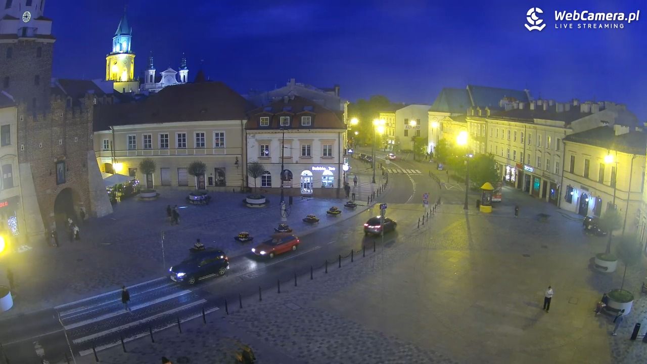 LUBLIN - widok na Bramę Krakowską - 20 maj 2026, 20:58