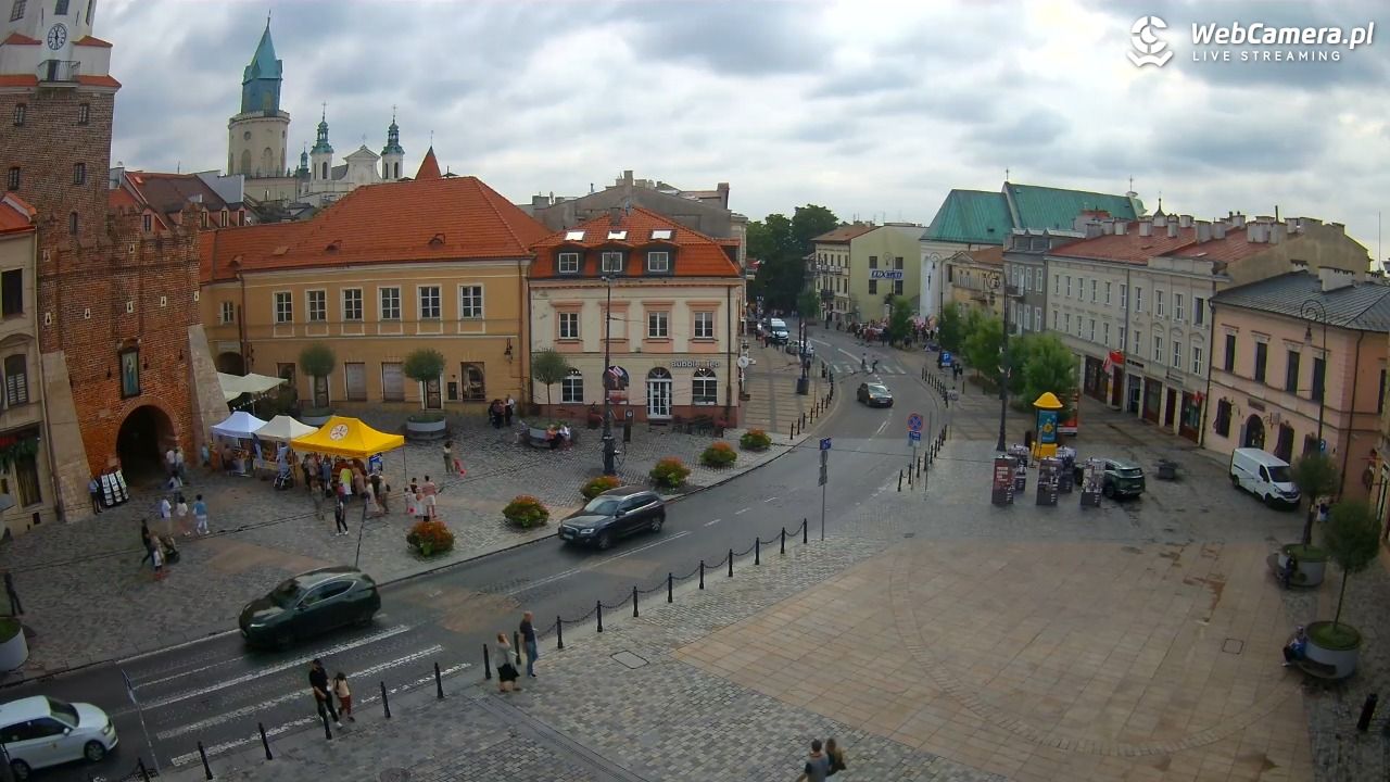 LUBLIN - widok na Bramę Krakowską - 31 sierpień 2025, 11:29