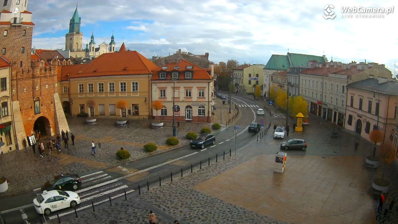 LUBLIN - widok na Bramę Krakowską - 26 październik 2025, 13:47