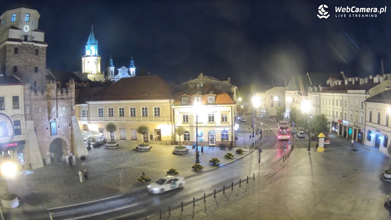 LUBLIN - widok na Bramę Krakowską - 17 sierpień 2026, 21:57
