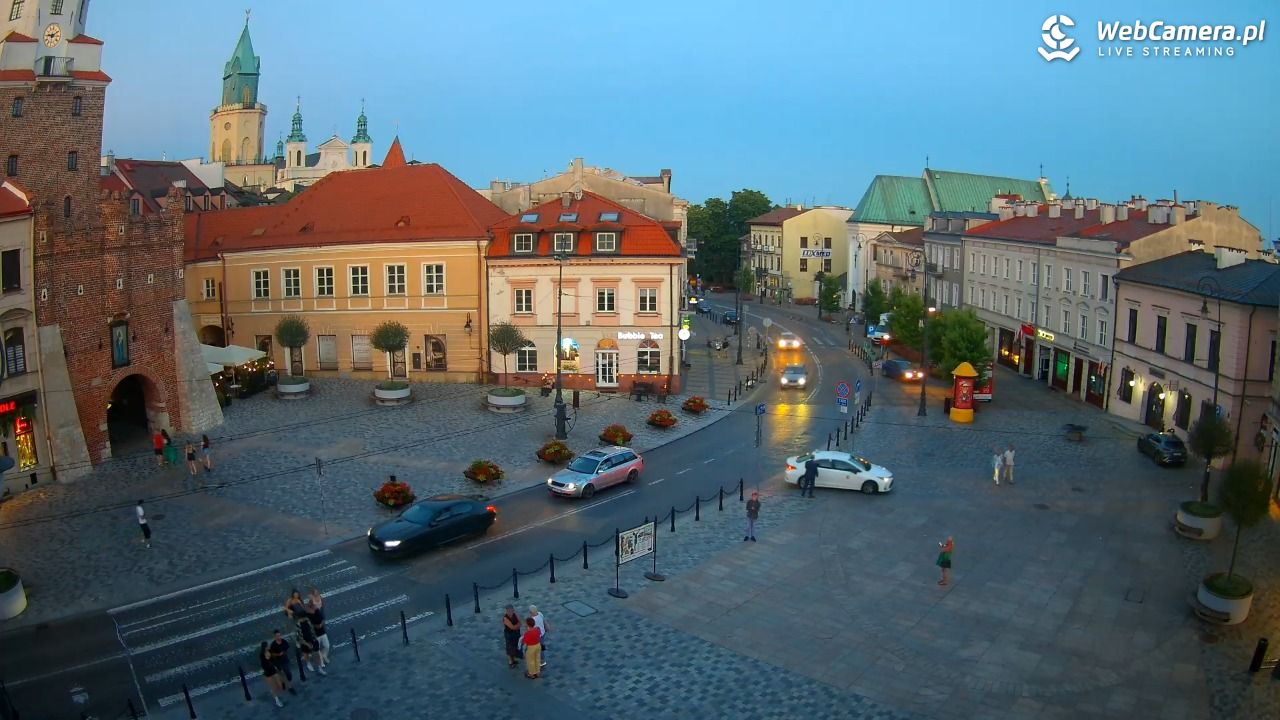 LUBLIN - widok na Bramę Krakowską - 26 czerwiec 2025, 21:10