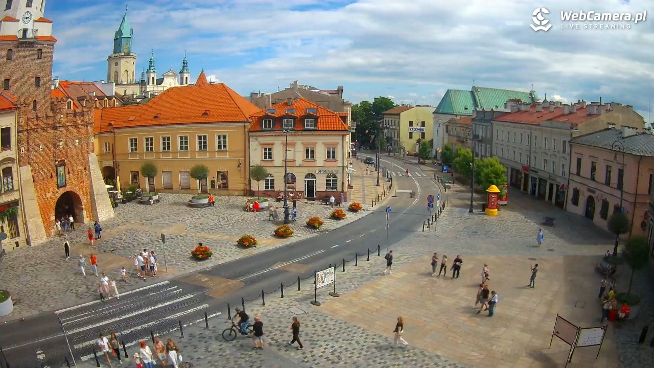 LUBLIN - widok na Bramę Krakowską - 29 czerwiec 2025, 14:46