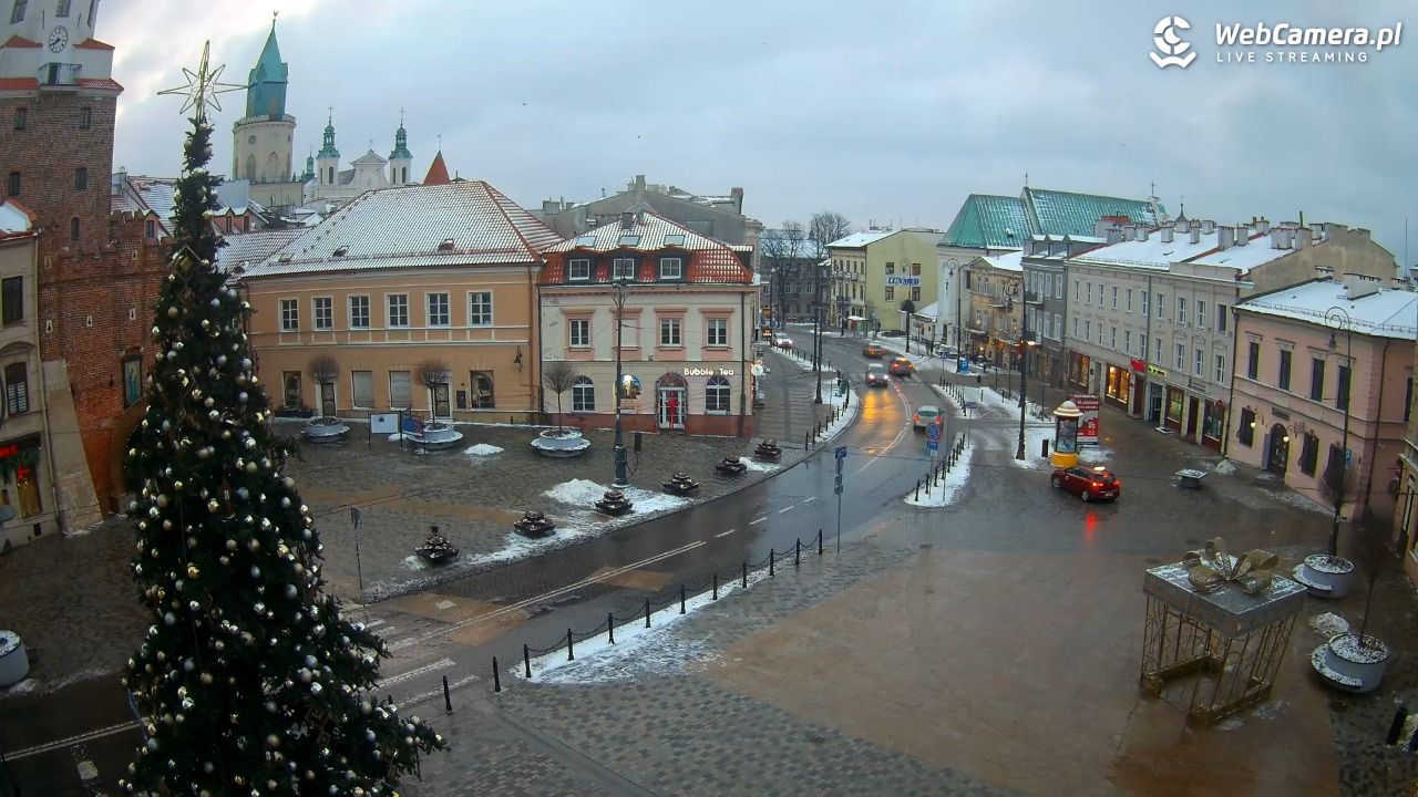 LUBLIN - widok na Bramę Krakowską - 31 grudzień 2025, 07:40