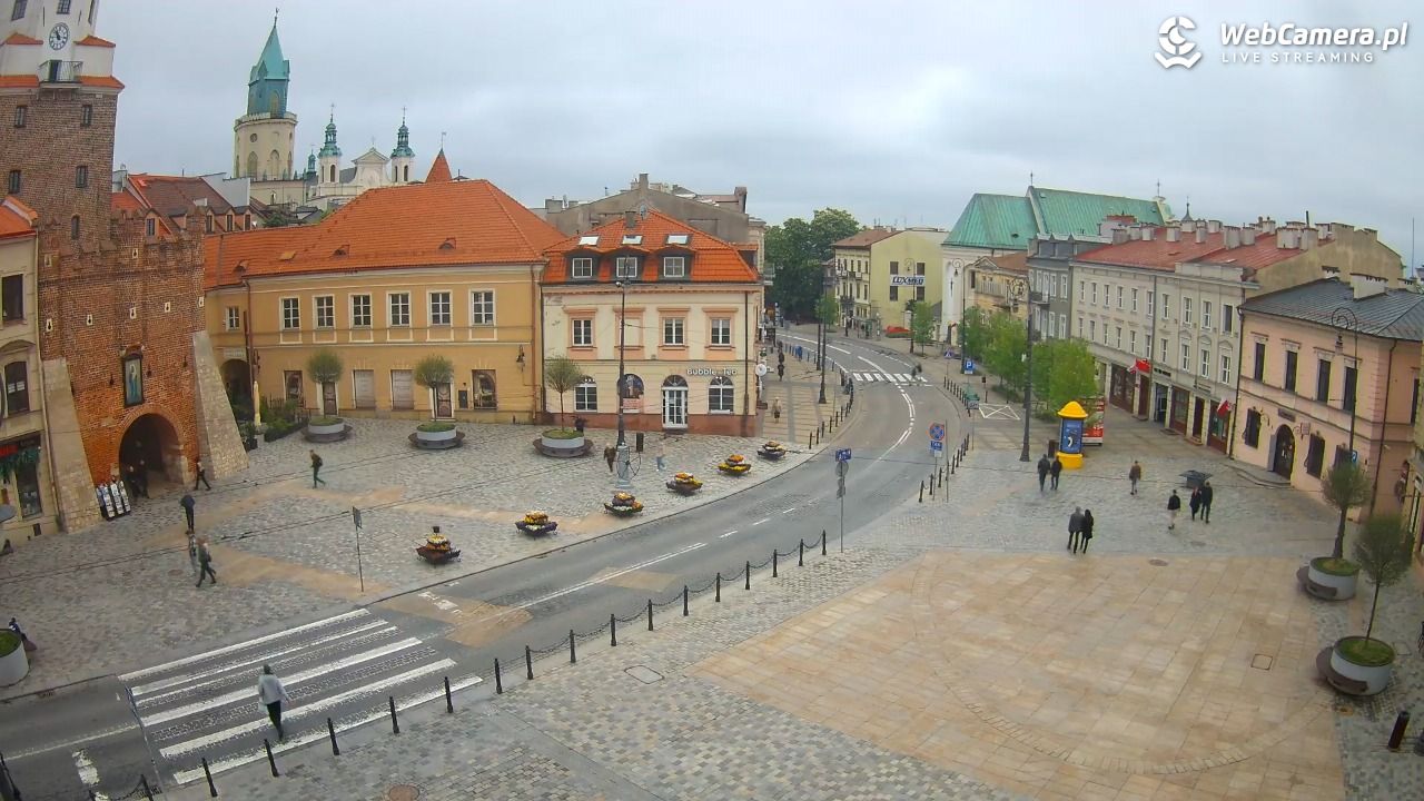 LUBLIN - widok na Bramę Krakowską - 17 maj 2026, 10:52