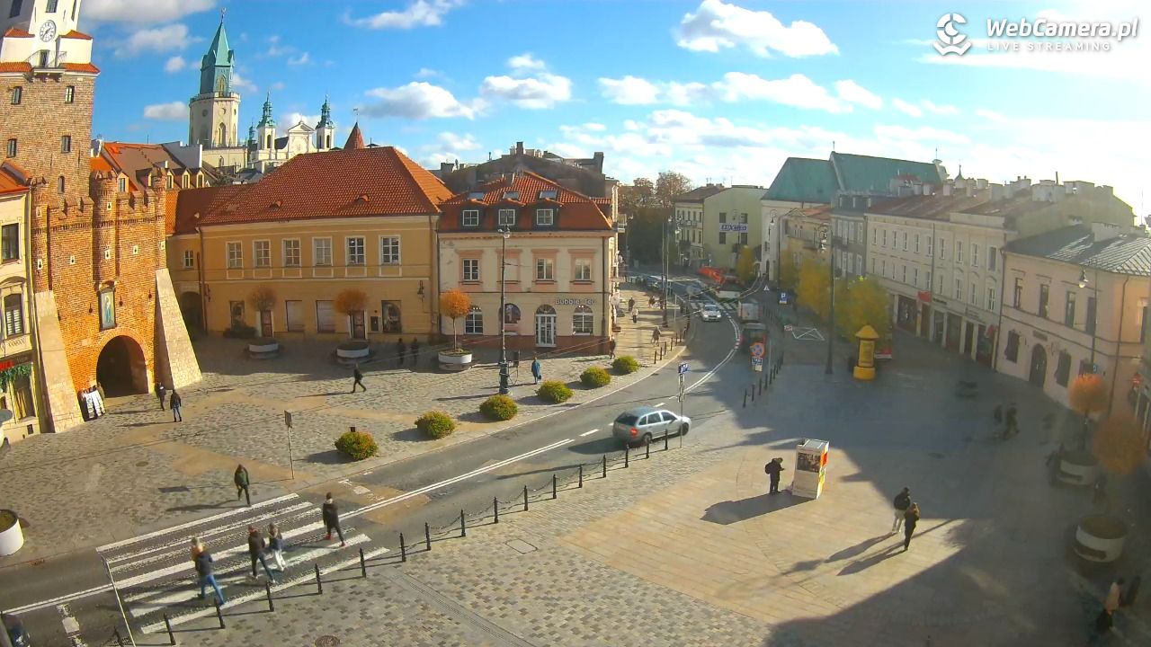 LUBLIN - widok na Bramę Krakowską - 25 październik 2025, 13:38