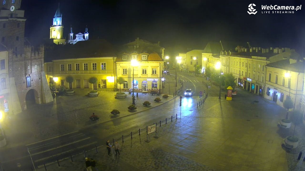 LUBLIN - widok na Bramę Krakowską - 27 czerwiec 2025, 00:52