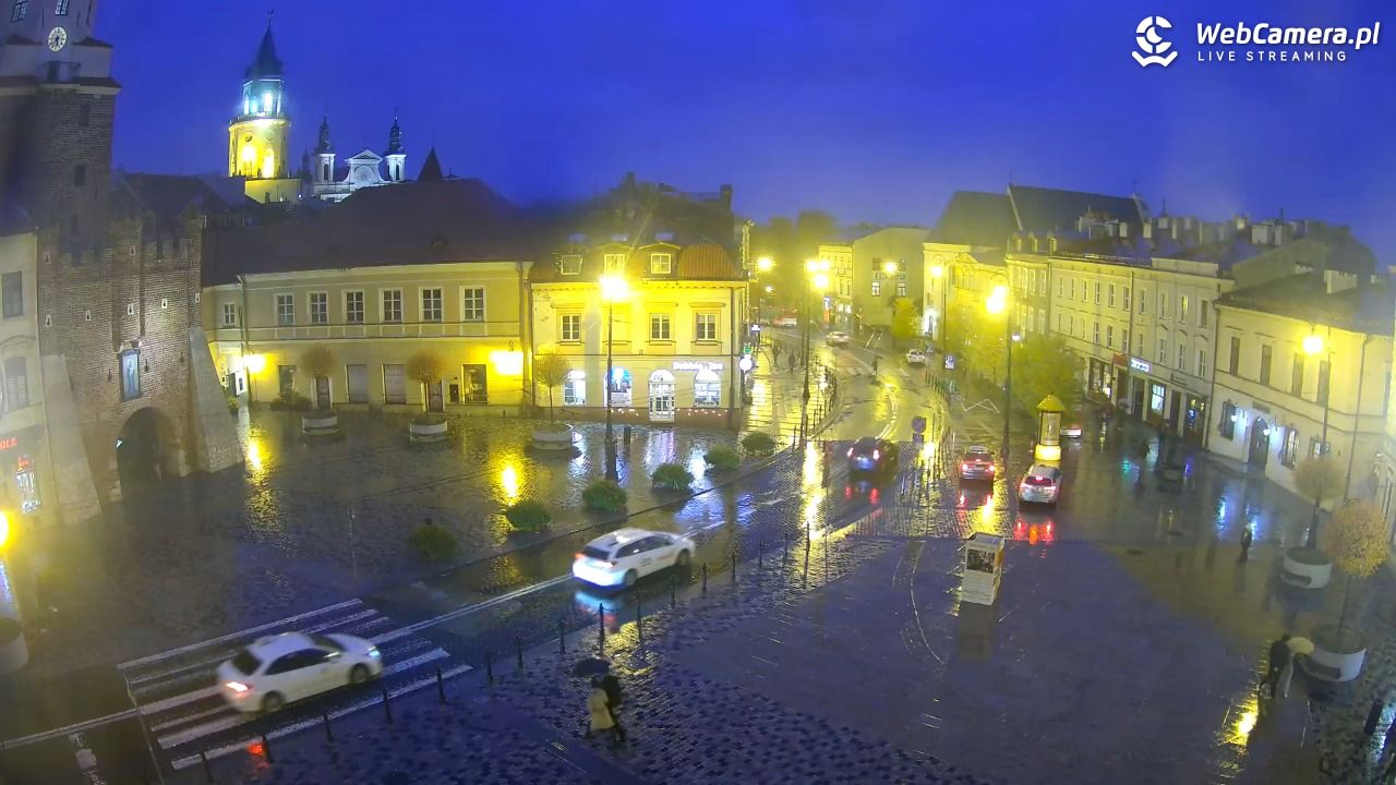 LUBLIN - widok na Bramę Krakowską - 24 październik 2025, 17:38