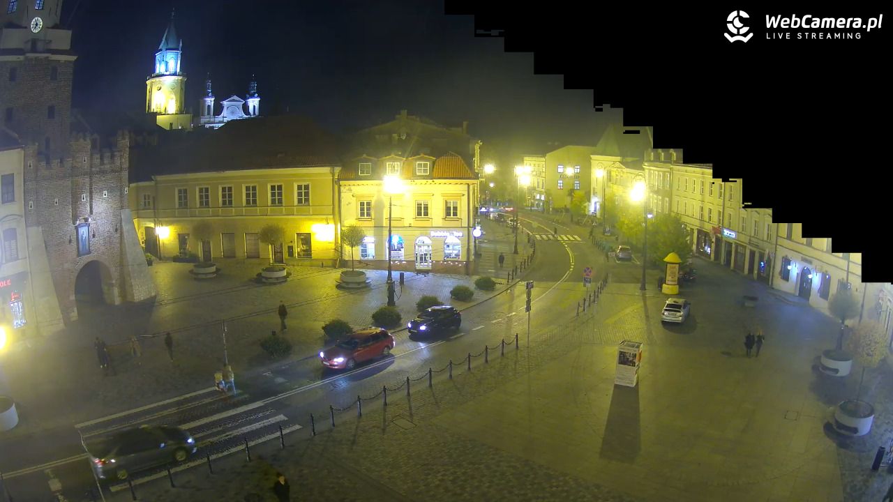 LUBLIN - widok na Bramę Krakowską - 21 październik 2025, 18:55