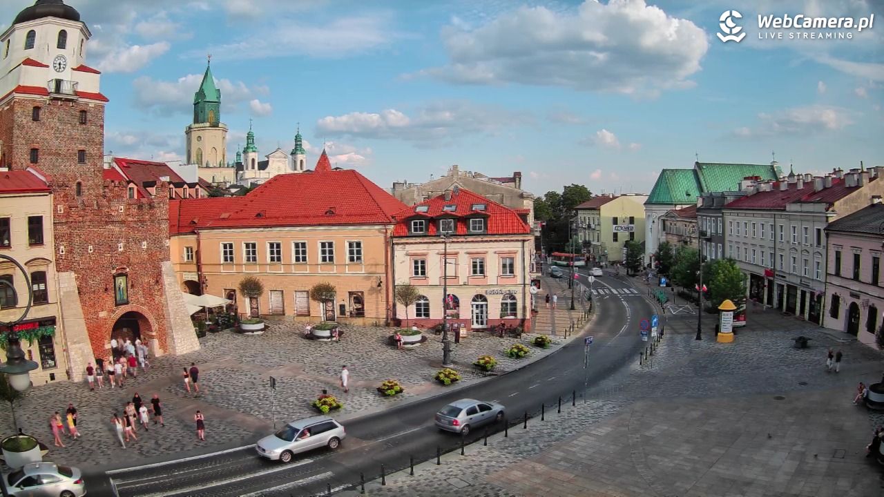 LUBLIN - widok na Bramę Krakowską - 16 sierpień 2026, 17:32