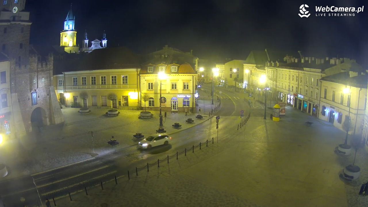 LUBLIN - widok na Bramę Krakowską - 31 marzec 2026, 21:47