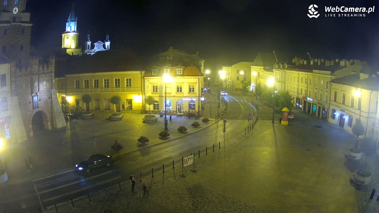 LUBLIN - widok na Bramę Krakowską - 27 czerwiec 2025, 00:52
