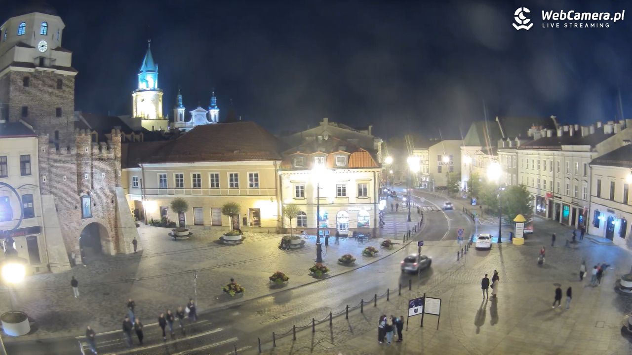 LUBLIN - widok na Bramę Krakowską - 03 październik 2026, 20:11