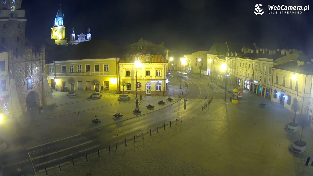 LUBLIN - widok na Bramę Krakowską - 31 marzec 2026, 21:54