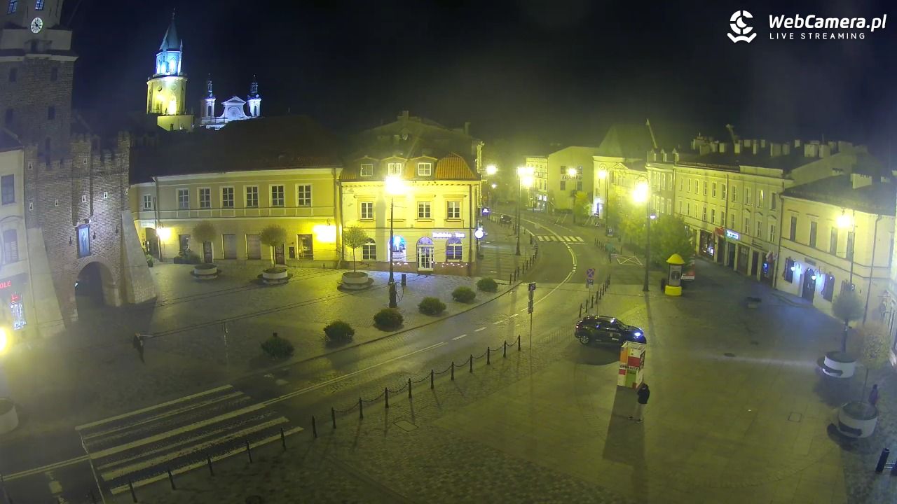 LUBLIN - widok na Bramę Krakowską - 20 październik 2025, 22:22