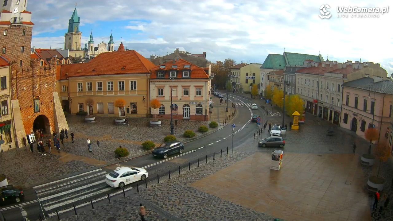 LUBLIN - widok na Bramę Krakowską - 26 październik 2025, 13:47