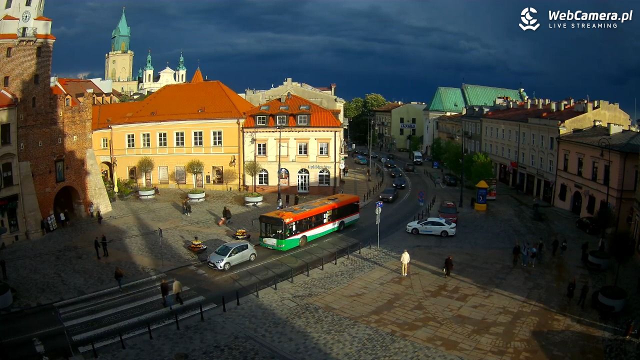LUBLIN - widok na Bramę Krakowską - 15 maj 2026, 18:29