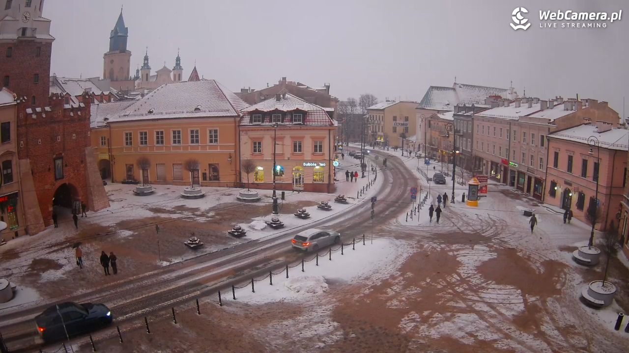 LUBLIN - widok na Bramę Krakowską - 15 luty 2026, 16:50
