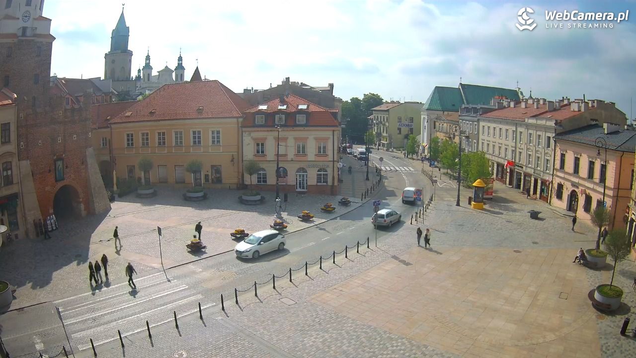 LUBLIN - widok na Bramę Krakowską - 19 maj 2026, 09:15