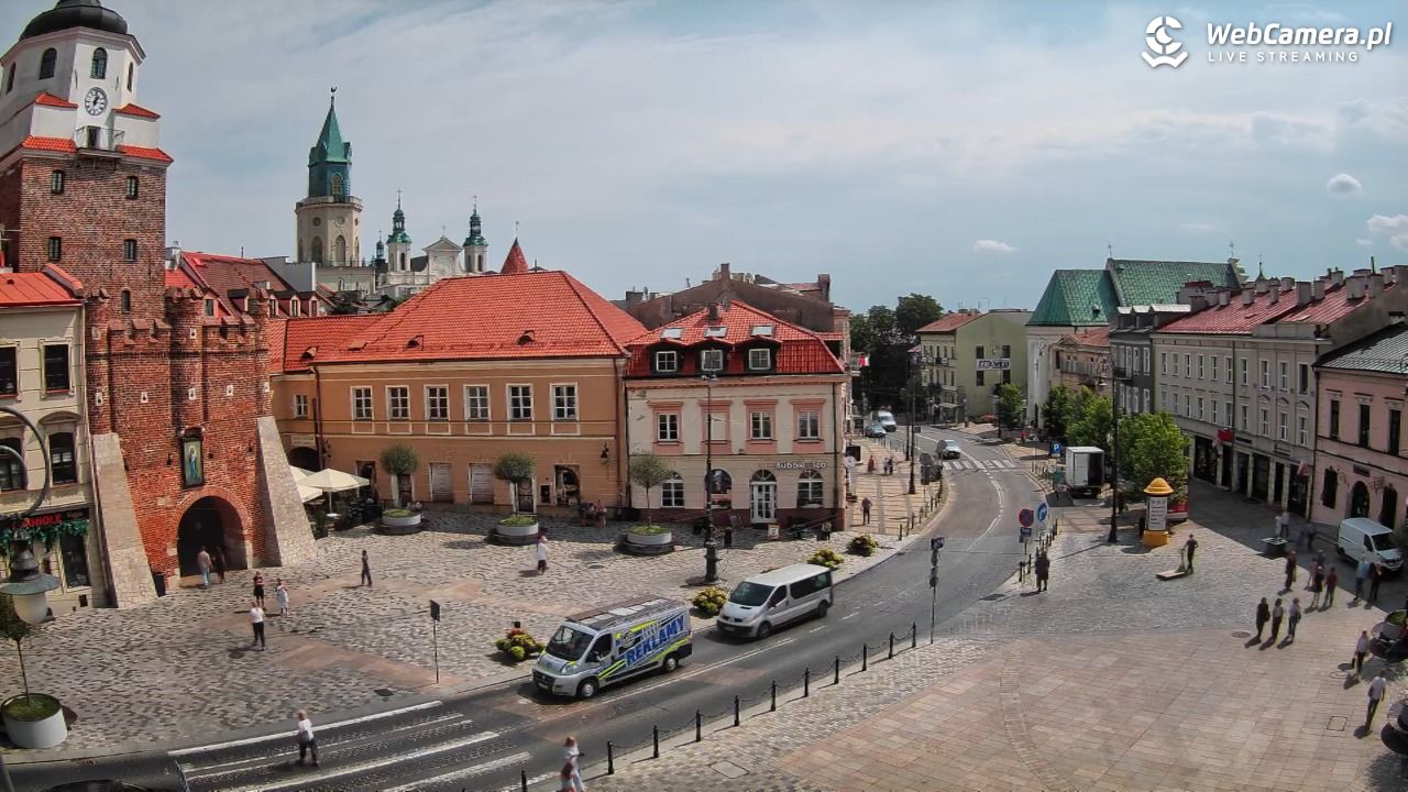 LUBLIN - widok na Bramę Krakowską - 17 sierpień 2026, 13:01