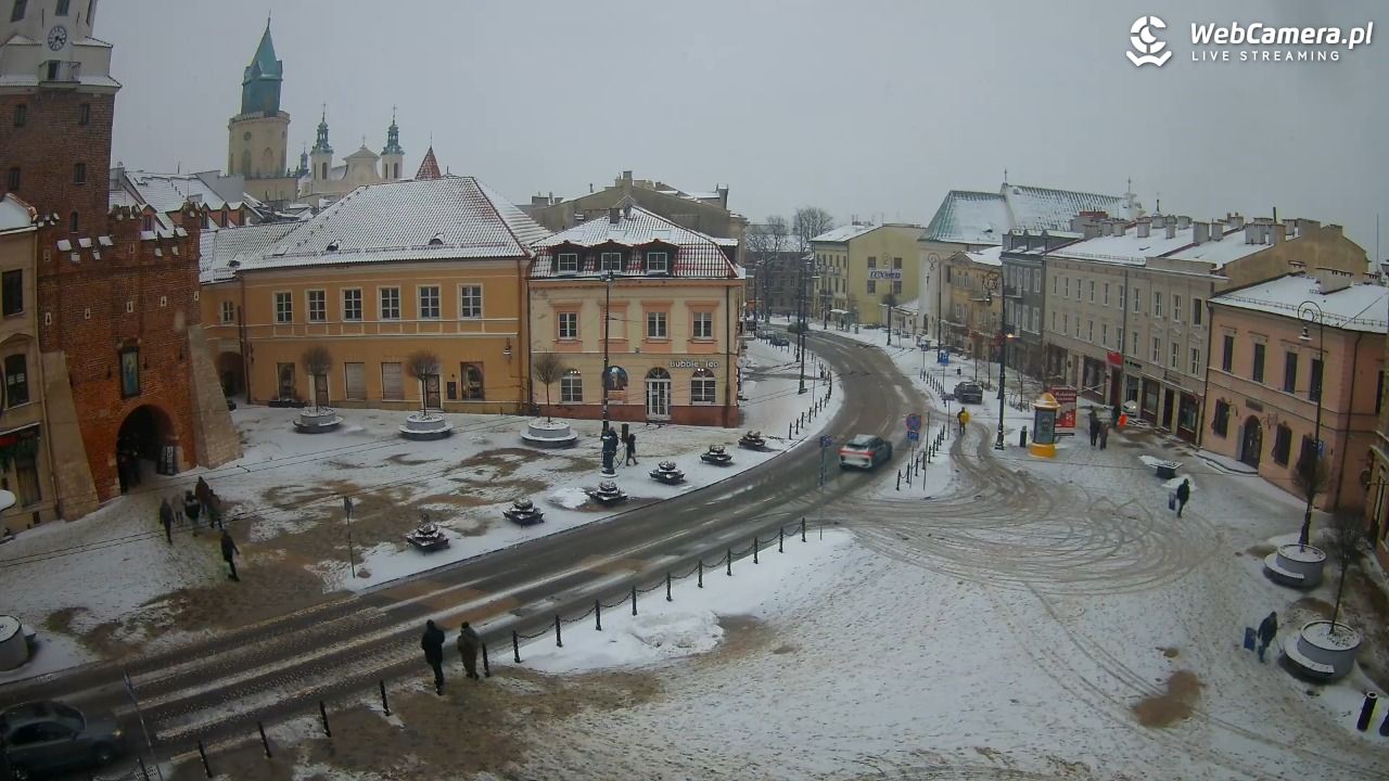 LUBLIN - widok na Bramę Krakowską - 15 luty 2026, 15:36