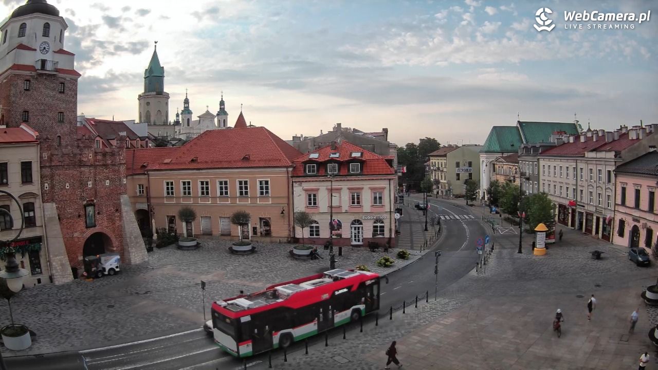 LUBLIN - widok na Bramę Krakowską - 17 sierpień 2026, 07:24