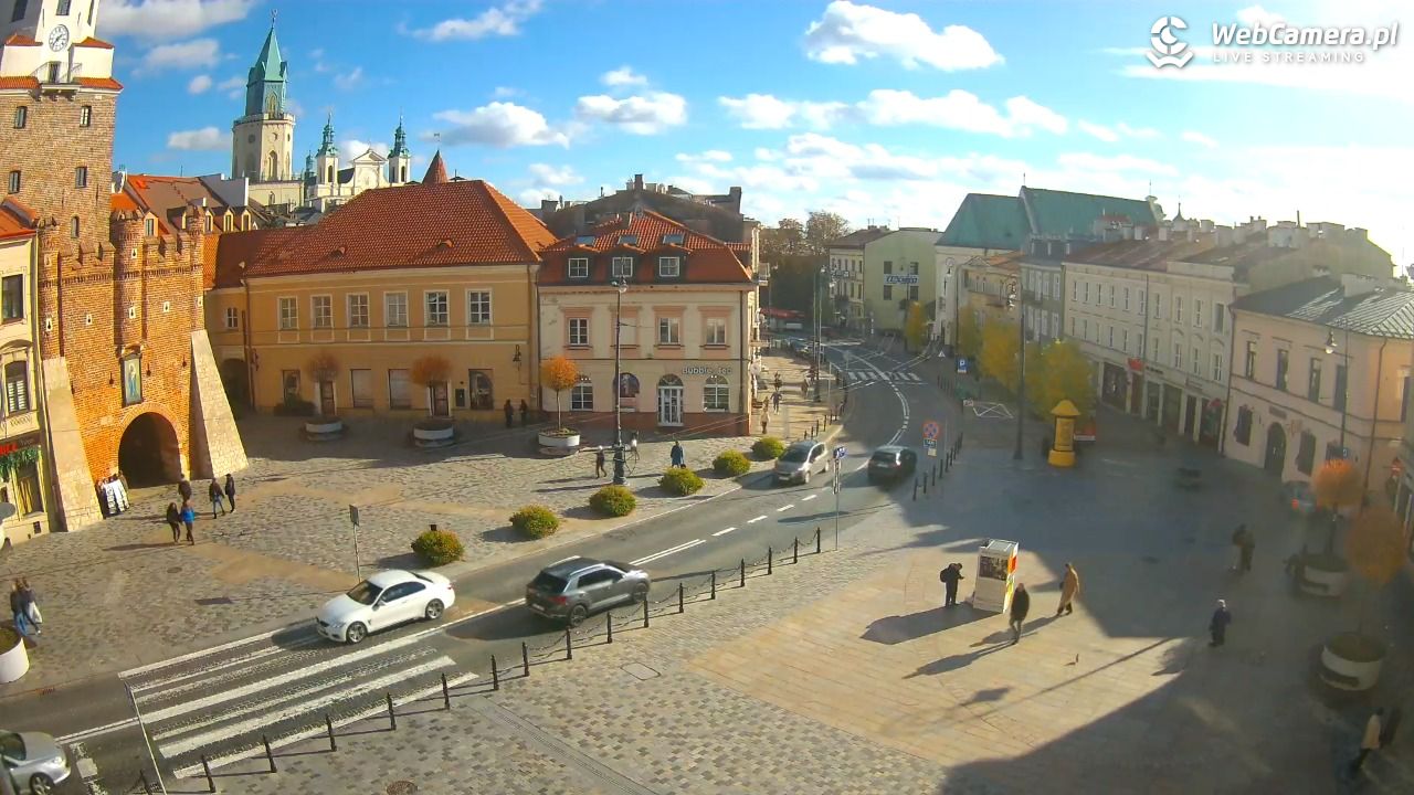 LUBLIN - widok na Bramę Krakowską - 25 październik 2025, 13:38