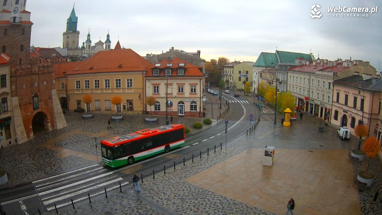 LUBLIN - widok na Bramę Krakowską - 24 październik 2025, 08:43