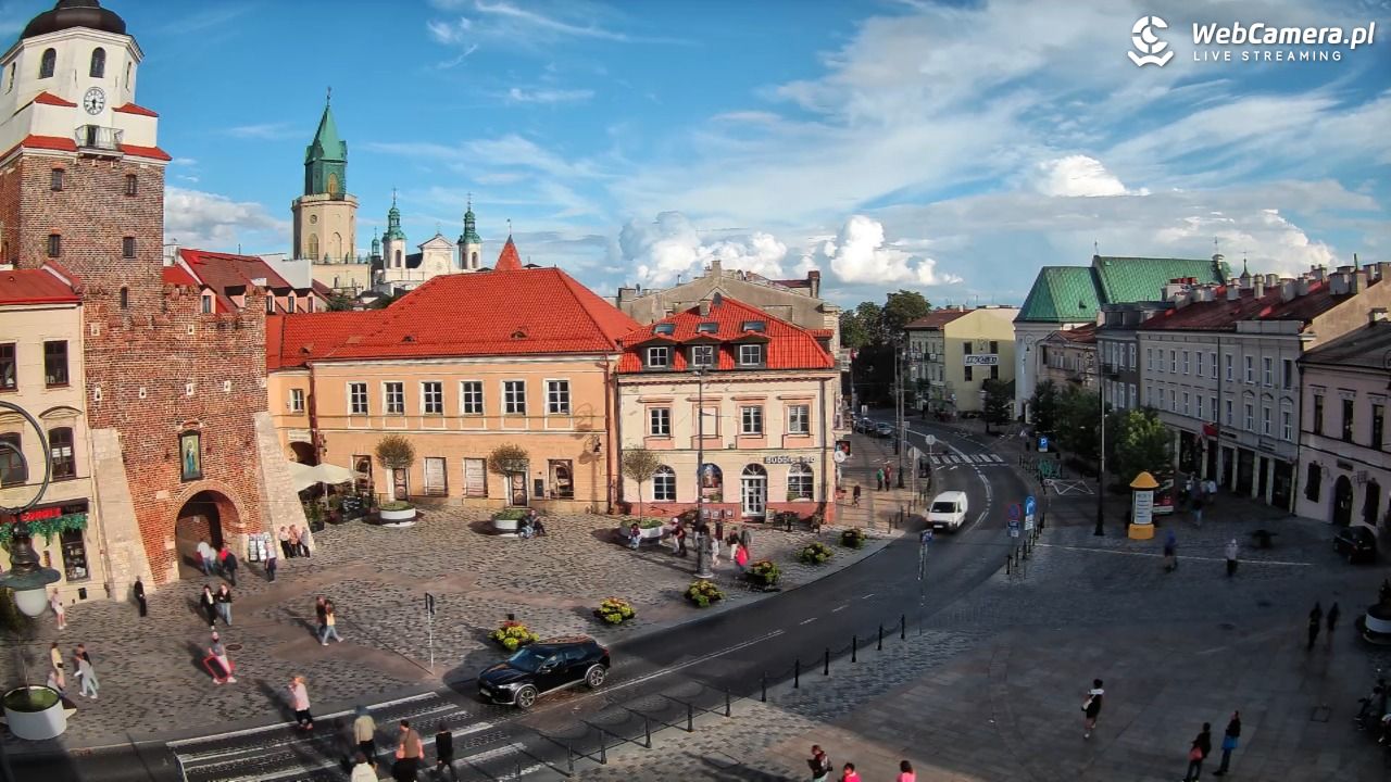 LUBLIN - widok na Bramę Krakowską - 18 sierpień 2026, 17:34