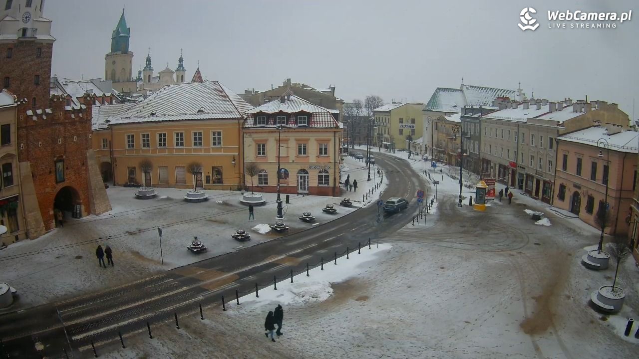 LUBLIN - widok na Bramę Krakowską - 15 luty 2026, 14:27